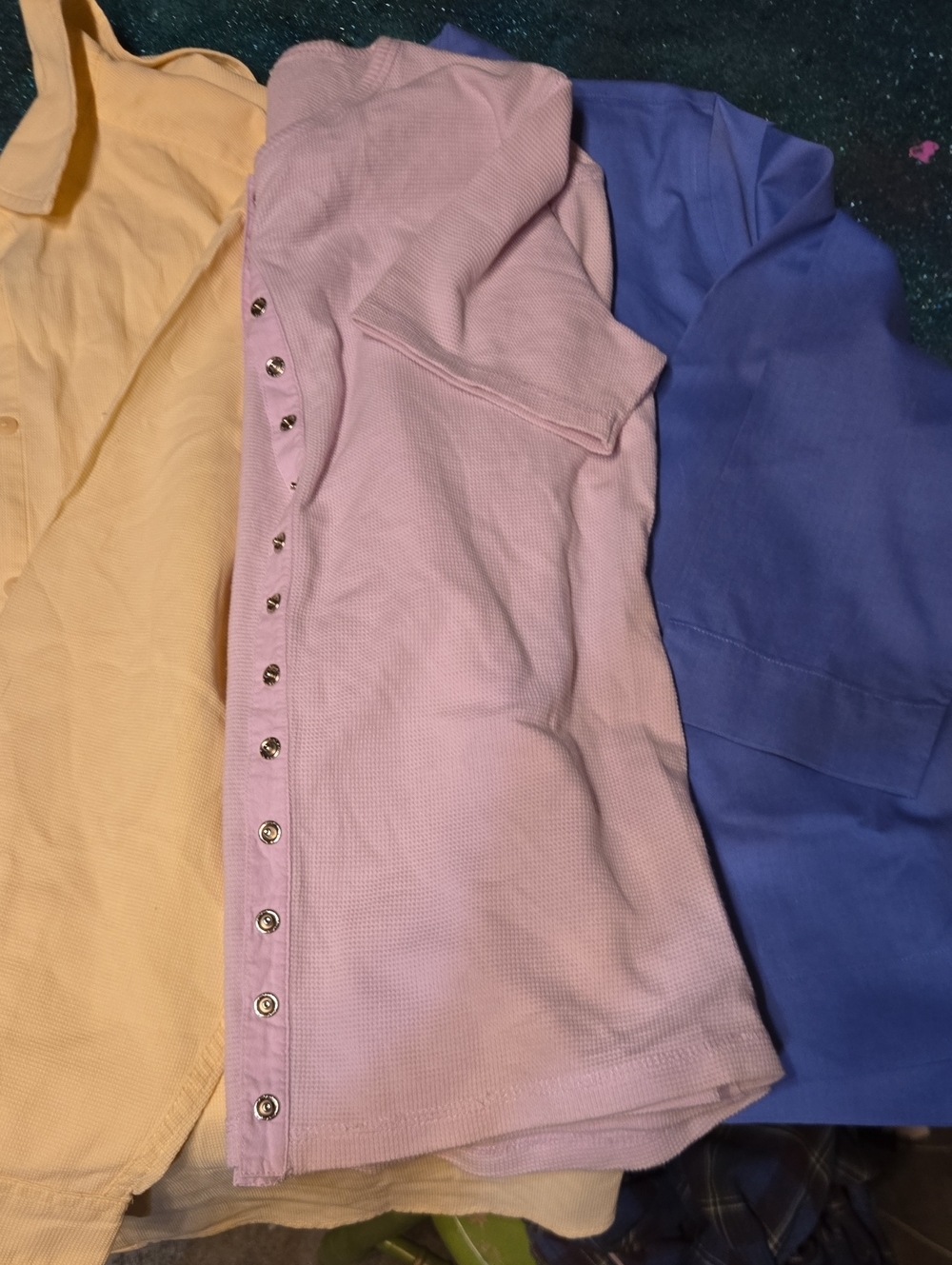 Eddie Bauer Pink Snap-Front Kids Top